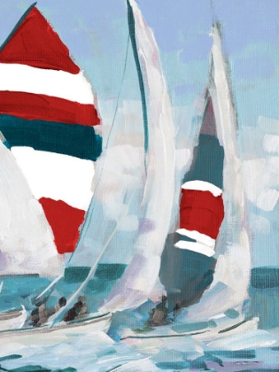 Picture of RED AND BLUE SAIL II