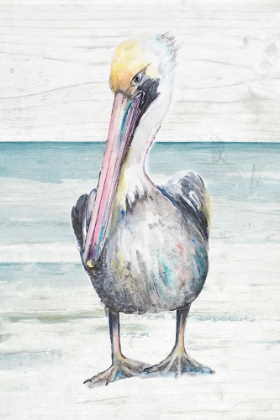 Picture of PELICAN ON THE SHORE I