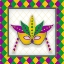 Picture of MARDI GRAS MASK