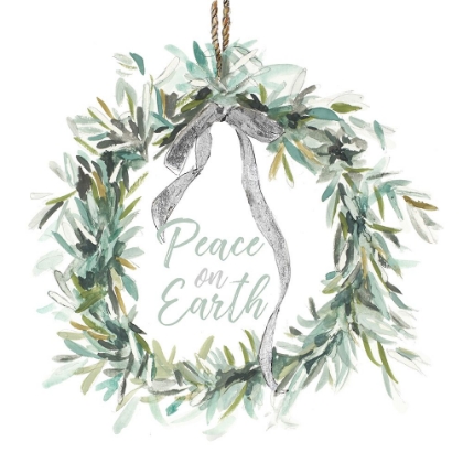 Picture of PEACE ON EARTH WREATH