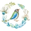 Picture of LITTLE BIRD FLORAL IIII