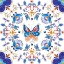 Picture of RETRO FLORAL III