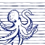 Picture of BLUE NAUTICAL ON STRIPES I