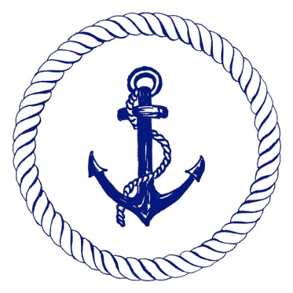 Picture of BLUE NAUTICAL CIRCLE I