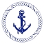 Picture of BLUE NAUTICAL CIRCLE I