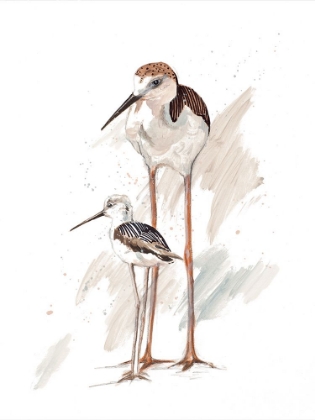 Picture of STILT BIRDS I