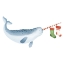 Picture of CHRISTMAS WHALE NARWHAL