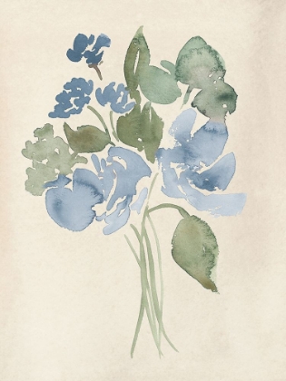 Picture of BLUE BOUQUET I