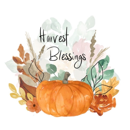 Picture of HARVEST BLESSINGS PUMPKIN BOUQUET