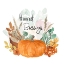Picture of HARVEST BLESSINGS PUMPKIN BOUQUET