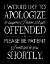 Picture of I APOLOGIZE