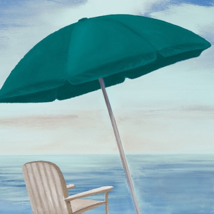 Picture of UMBRELLA BY THE SHORE I