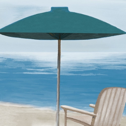 Picture of UMBRELLA BY THE SHORE II