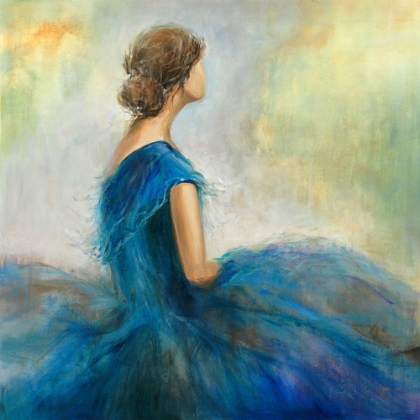 Picture of LADY IN BLUE II