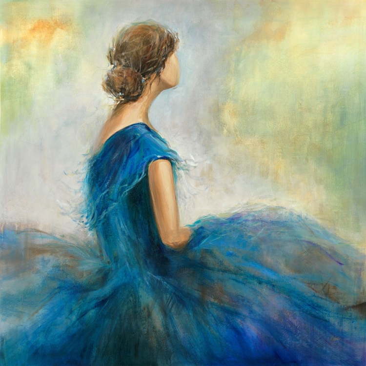 Picture of LADY IN BLUE II