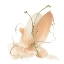 Picture of BUTTERFLY FLOWER II