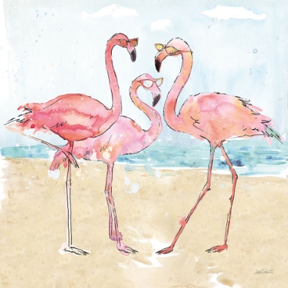 Picture of FLAMINGO FEVER BEACH