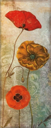 Picture of DANCING POPPIES II