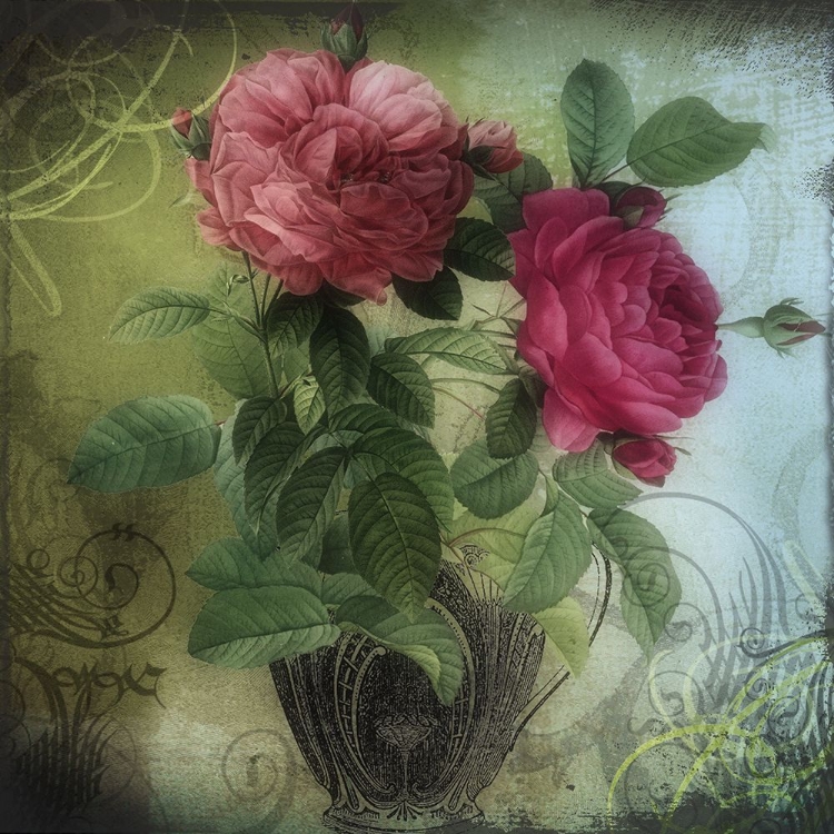 Picture of TEA AND ROSES II