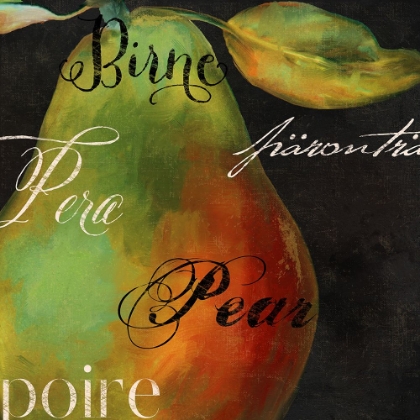 Picture of PAINTED PEAR I