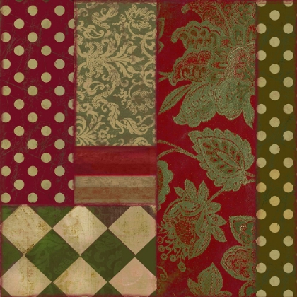 Picture of MERRY CHRISTMAS PATCHWORK III