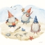 Picture of EVERYDAY GNOMES VII-BEACH