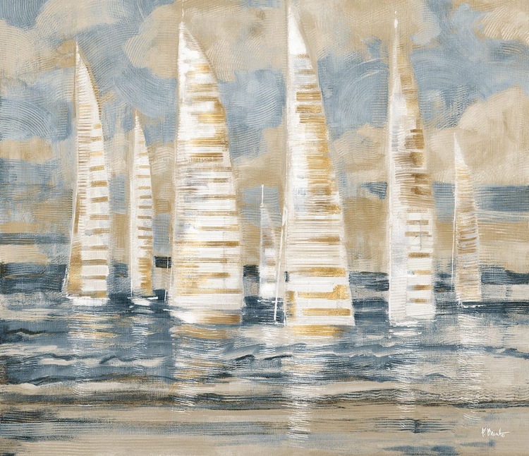 Picture of REGATTA COLLAGE - GOLD