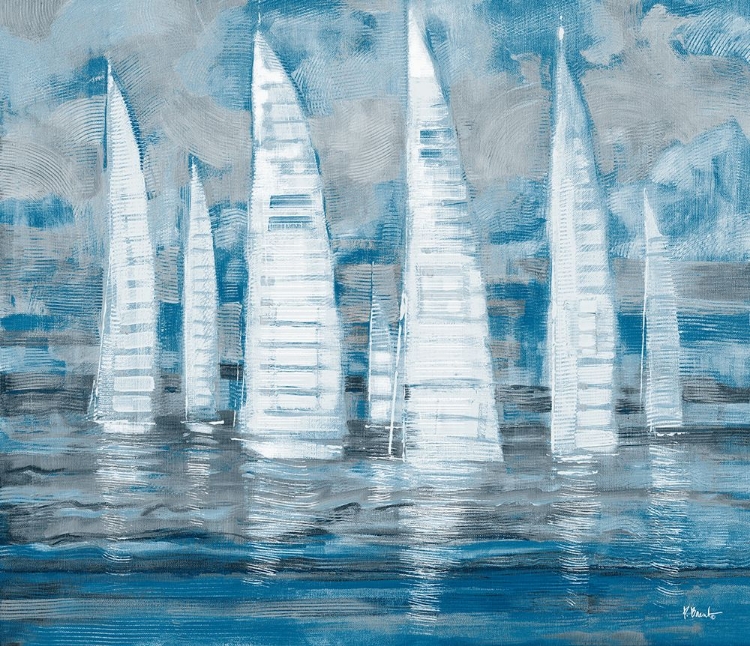 Picture of REGATTA COLLAGE - BLUE