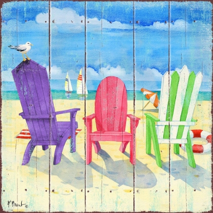 Picture of BEACH CHAIRS SQUARE I