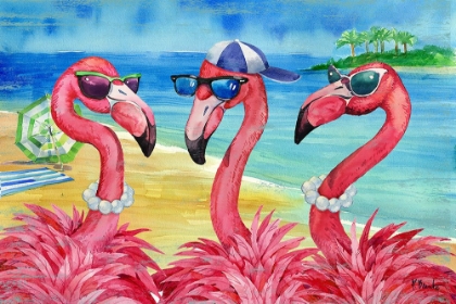 Picture of FLAMINGO FRIENDS AND GUY