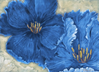 Picture of FLORAL EXPLOSION - BLUE