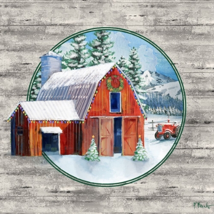 Picture of HOLIDAY HOMELAND BARNS I