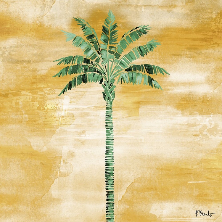 Picture of TAHITI PALM I - MONOCHROMATIC