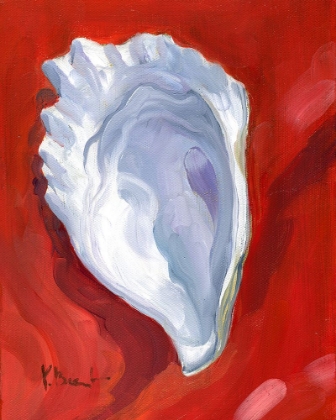 Picture of OYSTER CLOSE UP IV - RED