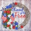 Picture of PATRIOTIC WREATH III