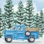 Picture of BLUE WINTER TRUCK