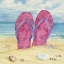 Picture of TOES IN THE SAND IV