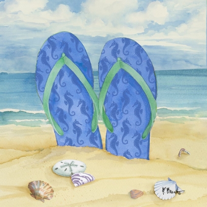 Picture of TOES IN THE SAND - VIII