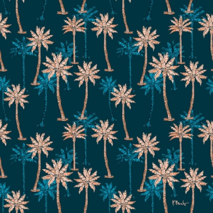Picture of HOLLYWOOD PALMS - MIDNIGHT