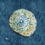 Picture of EMBELLISHED SHELLS I - BLUE