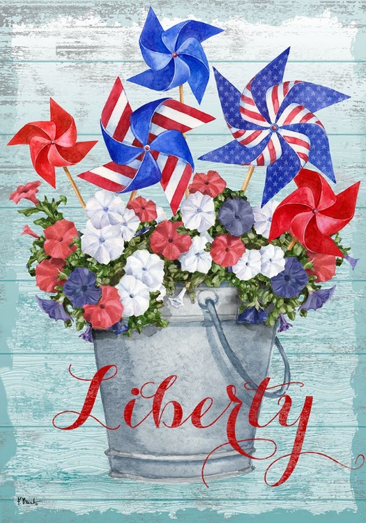 Picture of PATRIOTIC PINWHEEL - PETUNIAS