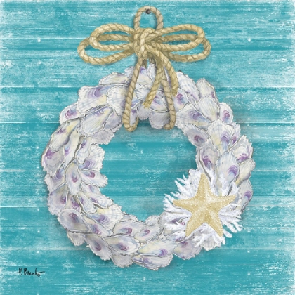 Picture of OYSTER WREATH - BLUE