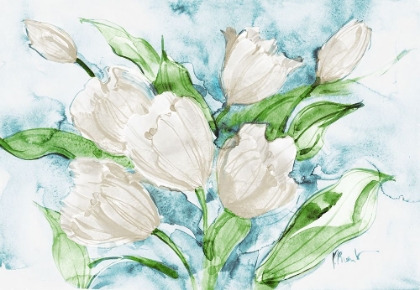 Picture of FRESH TULIPS - WHITE