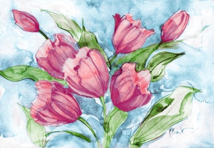 Picture of FRESH TULIPS - MAGENTA