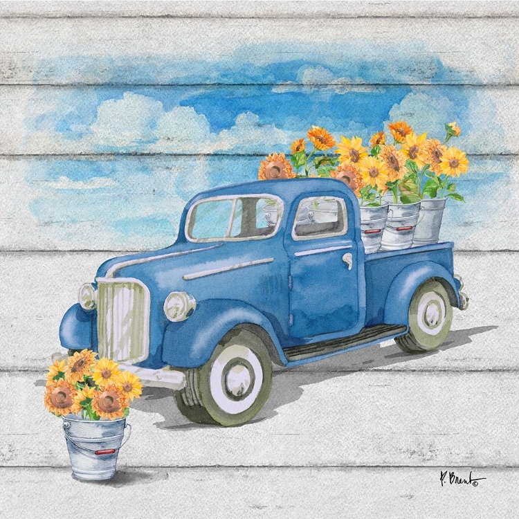 Picture of FLOWER TRUCK IV