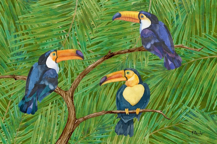 Picture of AMAZON BIRDS HORIZONTAL