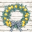 Picture of LEMON WREATH I