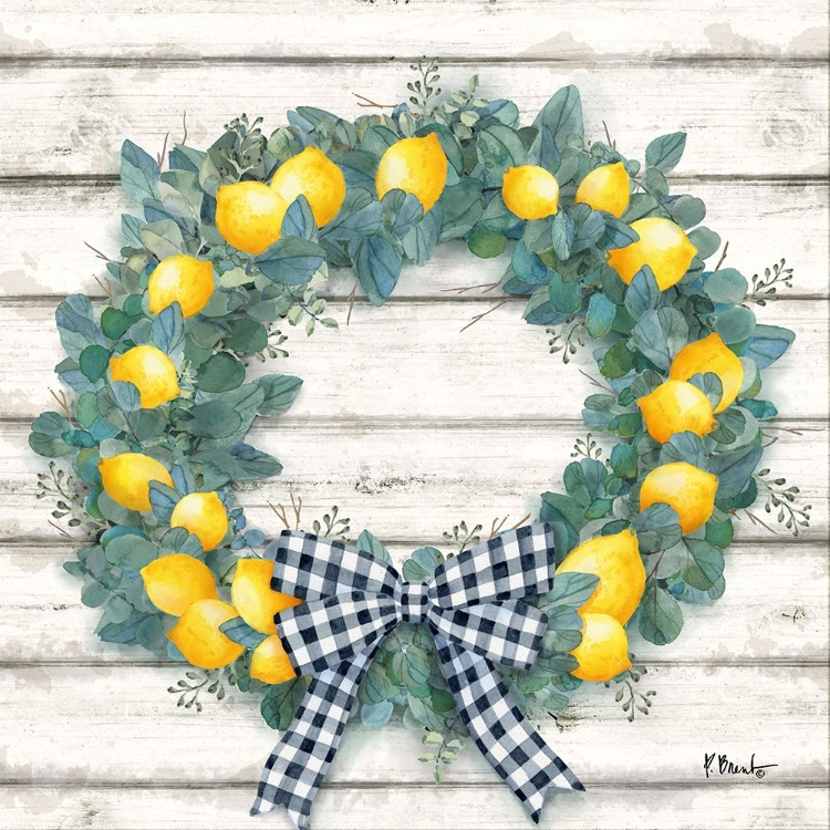 Picture of LEMON WREATH I