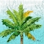 Picture of HILO PALMS I - BLUE