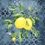 Picture of SICILIAN LEMONS II - INDIGO